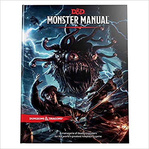 Dungeons & Dragons Monster Manual - WiredVillage Games - Wizards of the Coast
